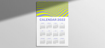 Imprime calendario de pósteres 
