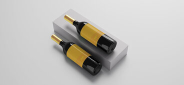 Imprime etiquetas de vino personalizadas 